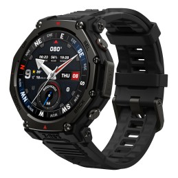 Amazfit T-Rex 3 Pro 3,81 cm (1.5") AMOLED 48 mm Цифровой Сенсорный экран Черный GPS (спутниковый)