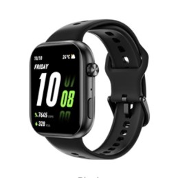 Honor InfoWear Watch 2i 4,7 cm (1.85") AMOLED 49.7 mm Digitāls 390 x 450 pikseļi Skārienjūtīgais ekrāns Melns