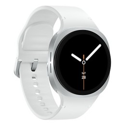 Samsung Galaxy Watch 8 3,3 cm (1.3") AMOLED 40 mm Digitāls 438 x 438 pikseļi Skārienjūtīgais ekrāns Sudrabs Wi-Fi GPS Samsung Galaxy Watch 8 3,3 cm (1.3") AMOLED 40 mm Digitāls 438 x 438 pikseļi Skārienjūtīgais ekrāns Sudrabs Wi-Fi GPS