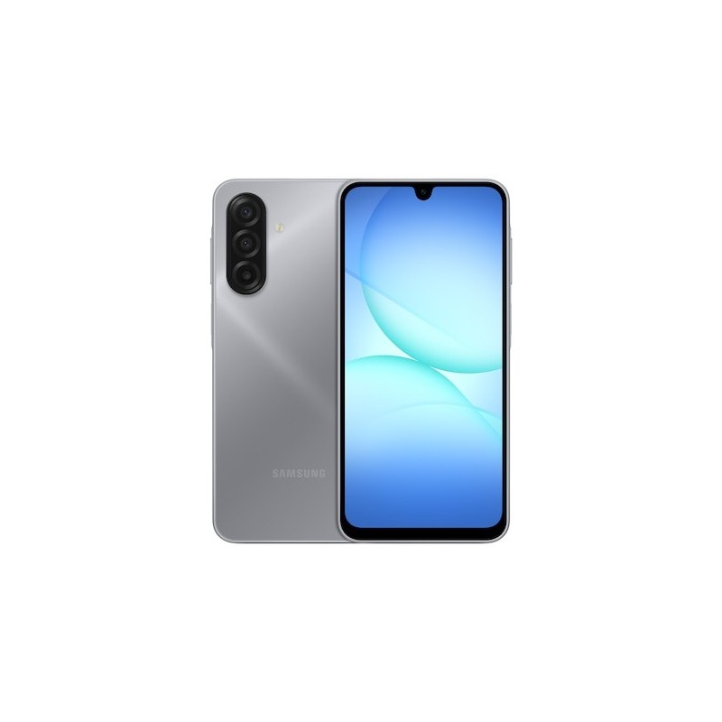 Samsung Galaxy A17 17 cm (6.7") Hibrīda duālā SIM 4G USB Veids-C 4 GB 128 GB 5000 mAh Pelēks Samsung Galaxy A17 17 cm (6.7") Hibrīda duālā SIM 4G USB Veids-C 4 GB 128 GB 5000 mAh Pelēks