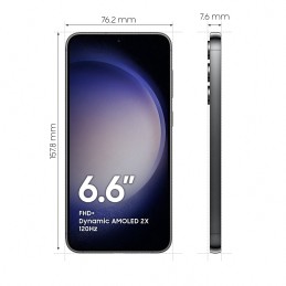 Samsung Galaxy S23+ SM-S916B 16,8 cm (6.6") Две SIM-карты Android 13 5G USB Type-C 8 GB 256 GB 4700 mAh Черный Samsung Galaxy S23+ SM-S916B 16,8 cm (6.6") Две SIM-карты Android 13 5G USB Type-C 8 GB 256 GB 4700 mAh Черный