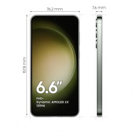 Samsung Galaxy S23+ SM-S916B 16,8 cm (6.6") Две SIM-карты Android 13 5G USB Type-C 8 GB 256 GB 4700 mAh Зеленый Samsung Galaxy S23+ SM-S916B 16,8 cm (6.6") Две SIM-карты Android 13 5G USB Type-C 8 GB 256 GB 4700 mAh Зеленый