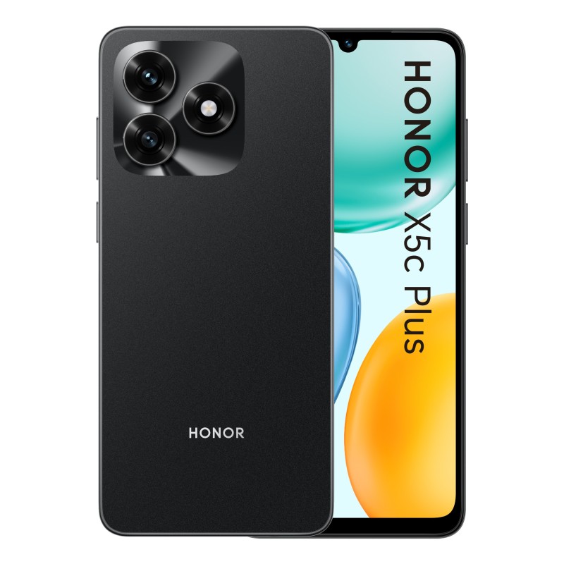 Honor X5c PLUS 17,1 cm (6.74") MagicOS 9.0 4 GB 128 GB 5260 mAh Melns Honor X5c PLUS 17,1 cm (6.74") MagicOS 9.0 4 GB 128 GB 5260 mAh Melns