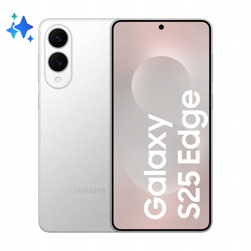 Samsung Galaxy S25 Edge 17 cm (6.7") Divas SIM kartes Android 15 5G USB Veids-C 12 GB 256 GB 3900 mAh Sudrabs Samsung Galaxy S25 Edge 17 cm (6.7") Divas SIM kartes Android 15 5G USB Veids-C 12 GB 256 GB 3900 mAh Sudrabs