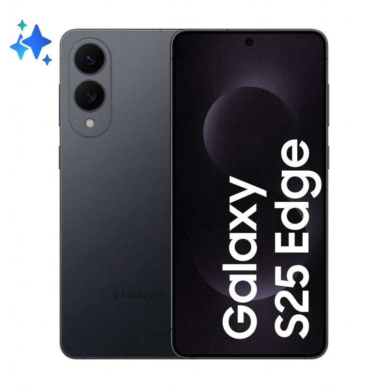 Samsung Galaxy S25 Edge 17 cm (6.7") Divas SIM kartes Android 15 5G USB Veids-C 12 GB 256 GB 3900 mAh Melns Samsung Galaxy S25 Edge 17 cm (6.7") Divas SIM kartes Android 15 5G USB Veids-C 12 GB 256 GB 3900 mAh Melns
