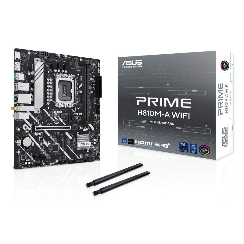 ASUS PRIME H810M-A WIFI Intel H810 LGA 1851 (Socket V1) Микро ATX