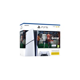 Sony Playstation 5 Standart FC26 Bundle 825 GB Wi-Fi Melns, Balts